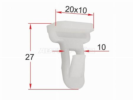Клипса молдинга TOYOTA / LEXUS (1 шт.)