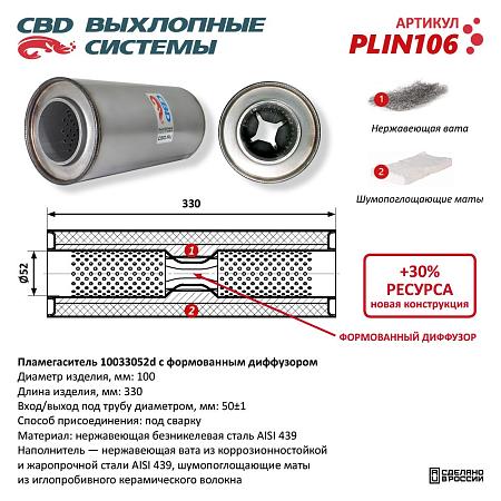 Пламегаситель PLIN106