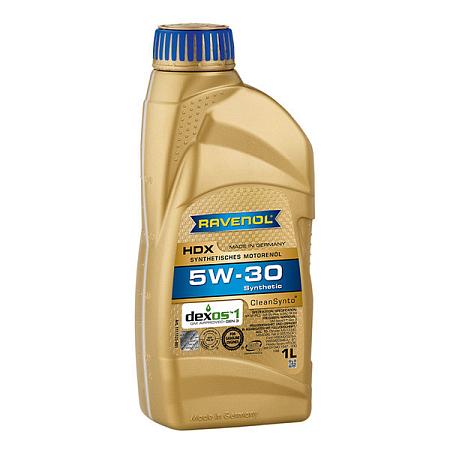 Масло моторное 5W30 RAVENOL 1л син. HDX   SP (RC) ILSAC GF-6A 1111125-001-01-999 4014835858541