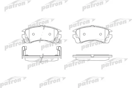 PBP940 Колодки тормозные дисковые