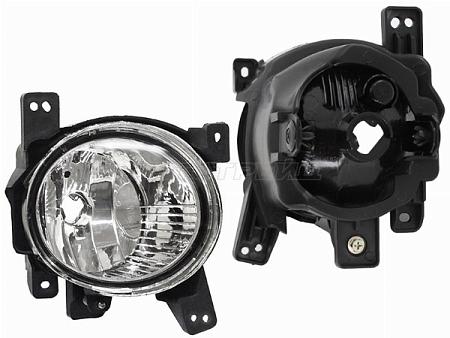 Фара противотуманная (Спереди/ Справа) Hyundai Santa Fe 09-12