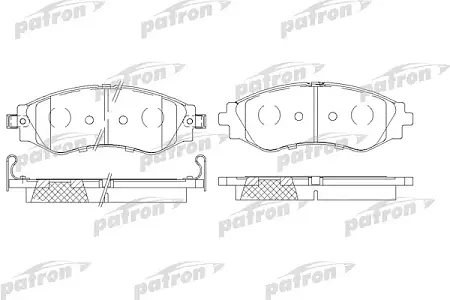 PBP1116 Колодки тормозные дисковые