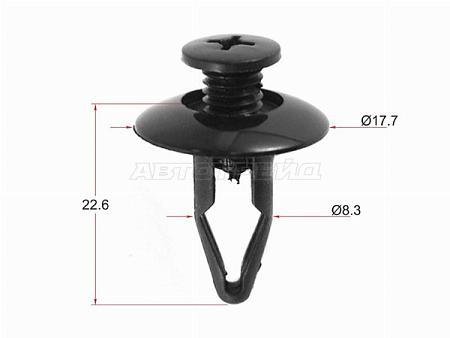 Клипса подкрылка FORD/MAZDA (1 шт.)