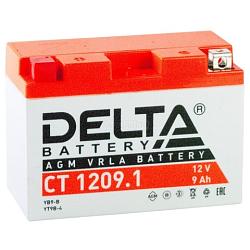 Аккумулятор DELTA мото AGM 9 А/ч YT9B-4 CT 1209.1