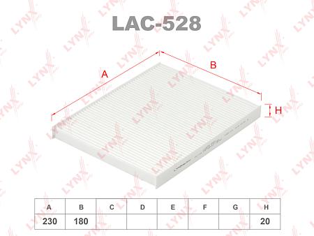 Фильтр салона HYUNDAI iX20/KIA VENGA LAC-528