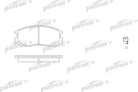 PBP759 Колодки тормозные дисковые