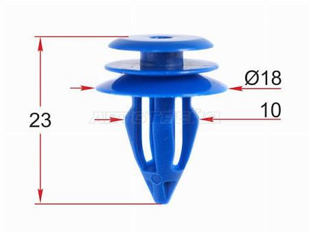 Клипса обшивки двери LAND ROVER (1 шт.)