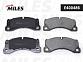 Колодки тормозные PORSCHE CAYENNE 07-08/VW TOUAREG 03-10 передние LowMetallic E400486