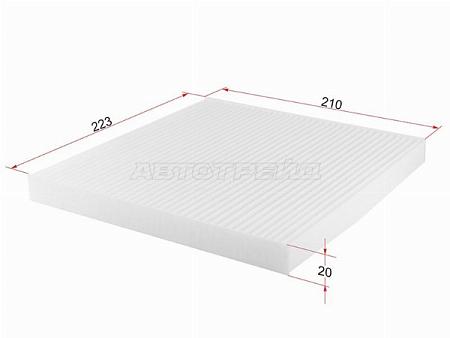 Фильтр салона NISSAN MARCH K13 10-/NOTE E12 12-