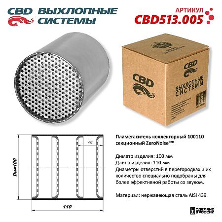 Пламегаситель коллекторный CBD513.005