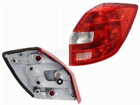 Фонарь задний Skoda Fabia 07-15 (Справа)
