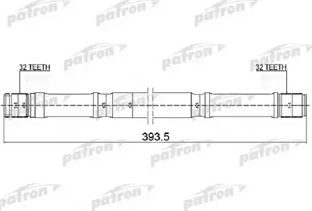 PDS0448 Вал приводной