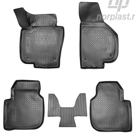 Коврики салонные Skoda Superb (3T4/3T5) (2008) 5шт. NPL-PO-81-80
