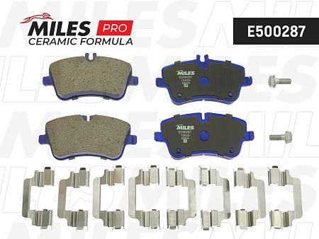 E500287 Колодки тормозные MERCEDES W203/209 00- передние Ceramic