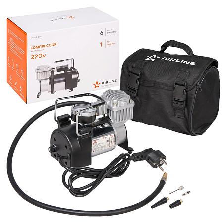 Компрессор 220В в сумке (35 л/мин., 6 АТМ, от сети 220В) (CA-035-20V)