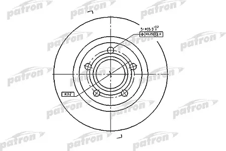 PBD4239 Диск тормозной