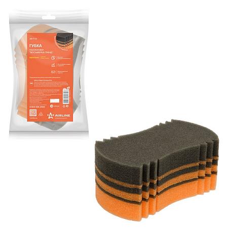 AIRLINE AB-T-03 Губка поролоновая &quot;Восьмерка гранд&quot; (20,5*11,5*7см) (пакет с европодвесом)