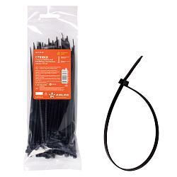 Стяжки (хомуты) кабельные 3,6*200 мм, пластиковые, черные, 100 шт. ACT-N-22