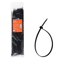 Стяжки (хомуты) кабельные 4,8*400 мм, пластиковые, черные, 100 шт. ACT-N-30
