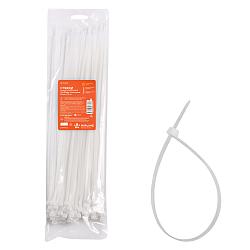 Стяжки (хомуты) кабельные 4,8*350 мм, пластиковые, белые, 100 шт. ACT-N-12
